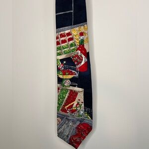 Tabasco produce stand neck tie 100% silk